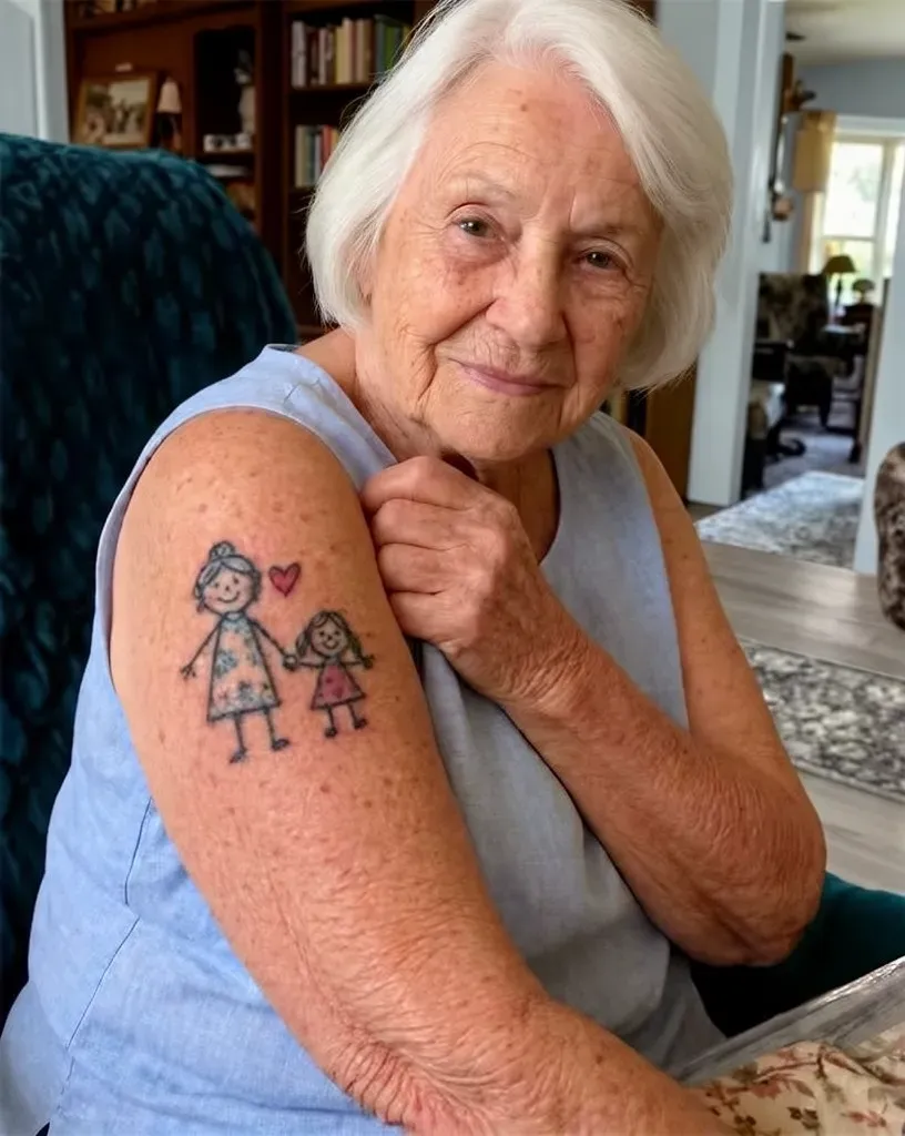Tattoo nepoată reacția soț șocantă