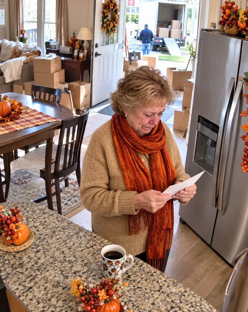 Mama părăsită de familie surpriză